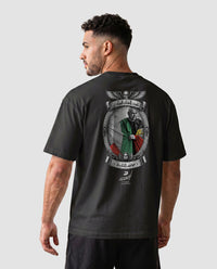 El-3ameed Oversized Black T-Shirt