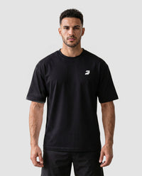 El-3ameed Oversized Black T-Shirt
